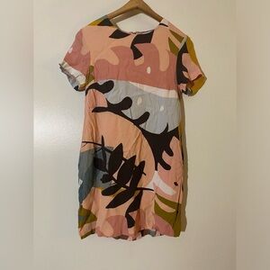 Summer Camo Print Mini Dress NWOT